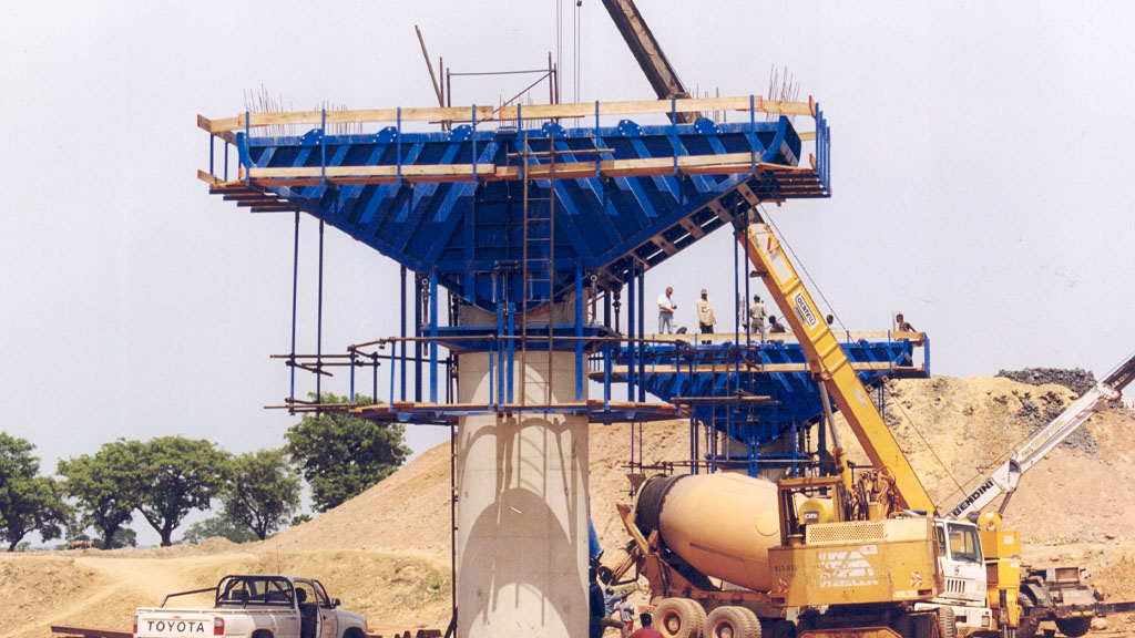 Casseforme per pulvino di viadotto